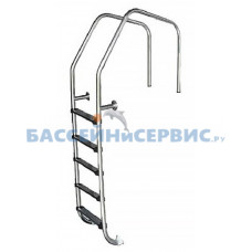 Лестница 3 ступени  (ш.б.) Flexinox SPECIAL OVERFLOW AISI-316 (87111763)